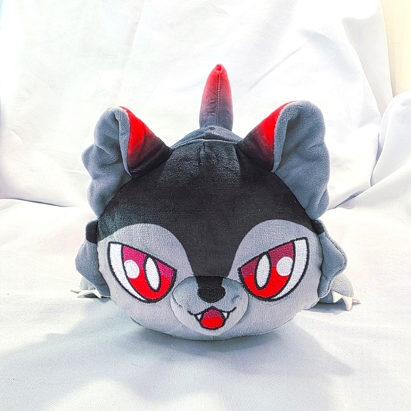Aphmau Ultima Aaron Wolf Cat Devil Plush Stuffed Toy Meemeows 12 Inch 2024 - Picture 1 of 11